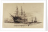 Training ship 'Exmouth' by Wiiliam Lionel Wyllie