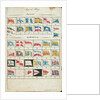 Table of signal flags, both numeral and alphabetical by Charles Copland