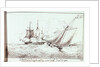 Pilot boat and frigate getting under weigh by Edward Bamfylde Eagles