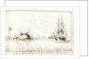 His Majesty's Ship Barham hove down by His Majesty's Ship Shannon at the Island of Curacoa by Lt Edward Bamfylde Eagles