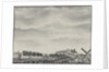 A view of Blackheath, depicting Montague House, Shooter's Hill and Morden College, with windmills in the foreground by John Charnock