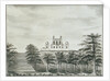 View of the Royal Observatory Greenwich, from the bottom of the hill, with steps leading up by John Charnock