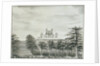 View of the Royal Observatory Greenwich, from the bottom of the hill, with steps leading up by John Charnock