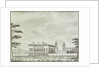 View of the Queen's House, Greenwich, from Greenwich Park by John Charnock