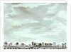 Wide view of Vanbrugh Castle, Vanbrugh House, Sherwood and Vanbrugh Gateway by John Charnock
