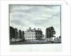 View of Cole Green House, seen from the south east by John Charnock