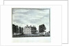 View of Cole Green House, seen from the south east by John Charnock