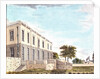 The Queen's House from the north east showing north facade and terrace by John Charnock