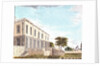 The Queen's House from the north east showing north facade and terrace by John Charnock