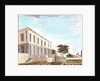The Queen's House from the north east showing north facade and terrace by John Charnock