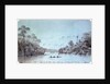 West view of the river from Anchorage off Sarawak Borneo by Edward Augustus Inglefield