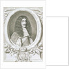 Charles II (1630-1685) by David Loggan