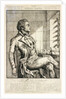 Sir Sidney Smith. Imprisoned in the Abbaye Paris by Philippe Auguste Hennequin