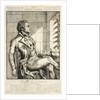 Sir Sidney Smith. Imprisoned in the Abbaye Paris by Philippe Auguste Hennequin