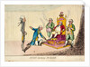 Rodney introducing de Grasse (caricature) by H. Humphrey