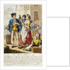 'The Sailor's Return': the temptations of loose women, drink and the general licentiousness found ashore (caricature) by C. Mosley
