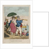 Progress of Gallantry, or Stolen kisses sweetest by Thomas Rowlandson