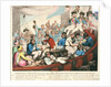 Admiral Nelson recreating with his Brave Tars after the Glorious Battle of the Nile by Thomas Rowlandson