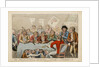 The Delegates in Counsel or Beggars on Horseback by S.W. Fores