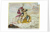 A French Hail Storm, - or - Neptune losing sight of the Brest Fleet by James Gillray
