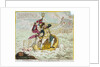 A French Hail Storm, - or - Neptune losing sight of the Brest Fleet by James Gillray