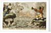 John Bull Exchanging News with the Continent. Trafalgar by George M. Woodward