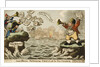 John Bull Exchanging News with the Continent. Trafalgar by George M. Woodward