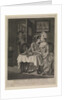 Bachelors Fare - or Bread and Cheese with Kisses (caricature) by John Collet