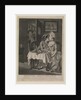 Bachelors Fare - or Bread and Cheese with Kisses (caricature) by John Collet