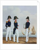 Costume of the Royal Navy & Marines. Pursers & Captain's Clerk by L. Mansion