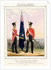 Costume of the Royal Navy & Marines. Royal Marines (Subalterns) 2d. Lt. by L. Mansion