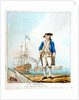 An admiral with a first-rate man-of-war by D. Serres