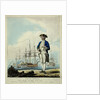 A post captain with a frigate and ships of the line. by D. Serres