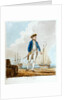 A midshipman with a long boat by D. Serres
