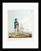 A seaman with a man-of-war's barge by D. Serres