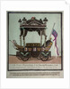 An Exact Representation of the Grand Funeral Car which carried the Remains of Lord Nelson to St Pauls on Thursday January 9th 1806 by S.W. Fores
