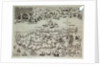 Disposition of the Turkish and Venetian fleets at Cyprus, 1570 by Matthias Zundt