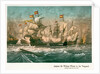 Admiral Sir William Winter in the Vanguard destroying the Spanish fleet, Juli 29, 1588 by Unknown