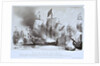 The burning of HMS 'Royal James' at the Battle of Solebay, 28 May 1672 by William Parrott