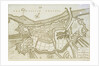 Plan of Dieppe with the new fortifications and projected works, July 1694 by unknown