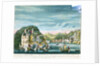 The taking of Porto Bello by Vice Admiral Vernon on the 22d of Nov. 1739 with Six Men of War only by Peter Monamy