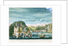 The taking of Porto Bello by Vice Admiral Vernon on the 22d of Nov. 1739 with Six Men of War only by Peter Monamy