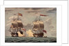 Commodore Anson in the Centurion with a crew of 227 by Swaine