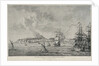 View of Coron when besieged by the Russians in 1770 by Lienard