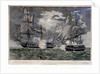 A Representation of the Engagement between His Majesty's Frigate the 'Indefatigable' and the French Frigate 'La Virginie', at Midnight, on the 20th of April 1796... struck to Sir Edward Pellew by John Fairburn