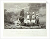 Position of the French fleet at the Battle of the Nile, 1 August 1798 by Emeric