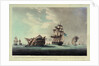 HMS 'Bellisle' at the Battle of Trafalgar, 21 October 1805 by G. Andrews