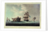 HMS 'Bellisle' at the Battle of Trafalgar, 21 October 1805 by G. Andrews