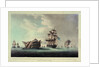 HMS 'Bellisle' at the Battle of Trafalgar, 21 October 1805 by G. Andrews