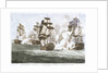 Lord Nelson's Victory over the French & Spanish fleets off Trafalgar, 21 October 1805 by John Fairburn
